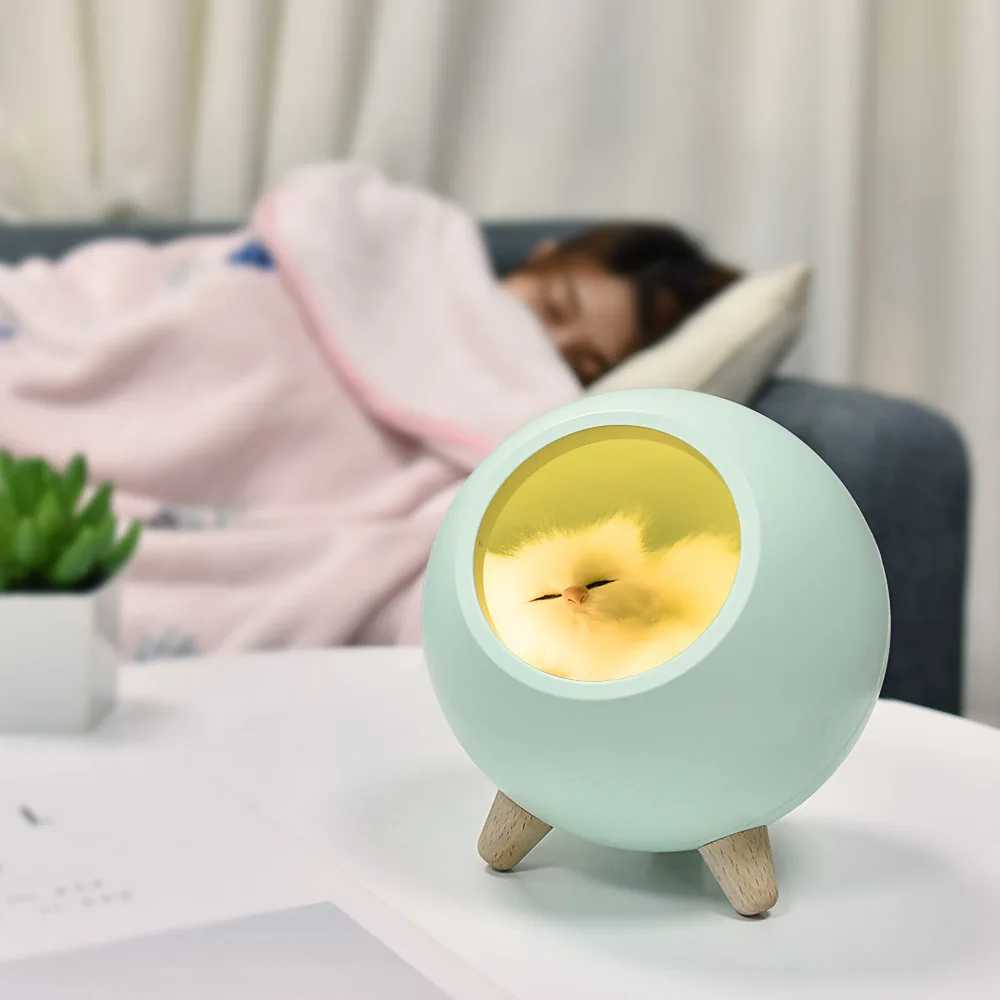 Night Light Little Pet House Ambient Light;Cute Shape USB Rechargeable Warm Light Decorative Ambient Light,desk Lamp,Bar Lamp enlarge