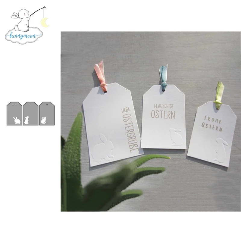 2019 Новое прибытие сумки зайца металлические режущие штампы 3D DIY Скрапбукинг