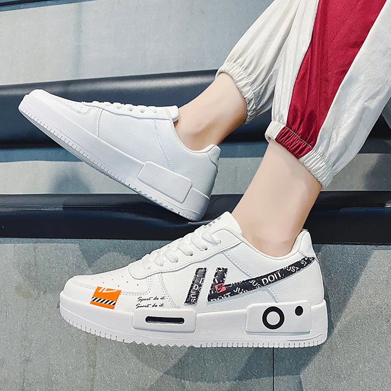 

New Men's Casual Shoes Lace-Up Sports Shoes PU Breathable Outsole Male Sneakers Man Outdoor Brand Footwears Zapatillas Hombre