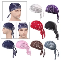 cotton unisex headwrap pirate skull cap hair sleep bandana beanie hat headwrap headwear cycling turban bandana hat