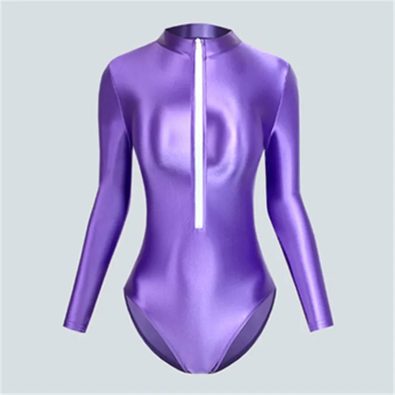 Цельный купальник XCKNY женский сексуальный облегающий с молнией спереди и