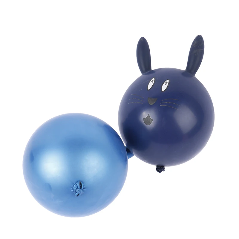 

10pcs 12 inch printed latex balloon rabbit shaped children's toy ball balloons