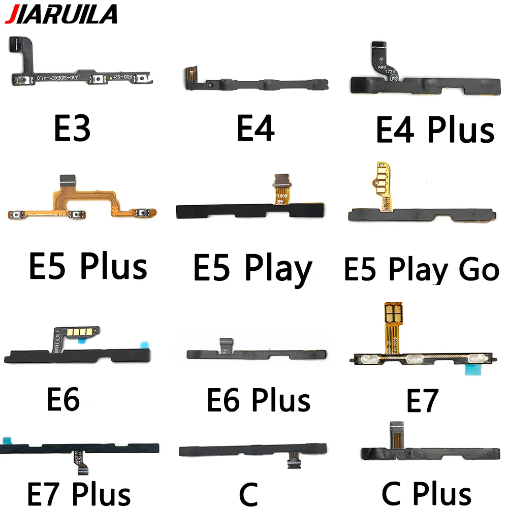 Новинка гибкий кабель с боковой кнопкой регулировки громкости для Moto C E3 E4 E5 E6 E7 Plus