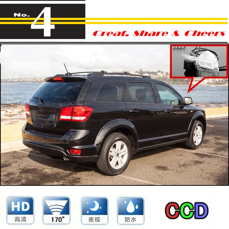 Автомобильная камера Liislee для FIAT Freemont 2009 ~ 2014 Высококачественная задняя заднего