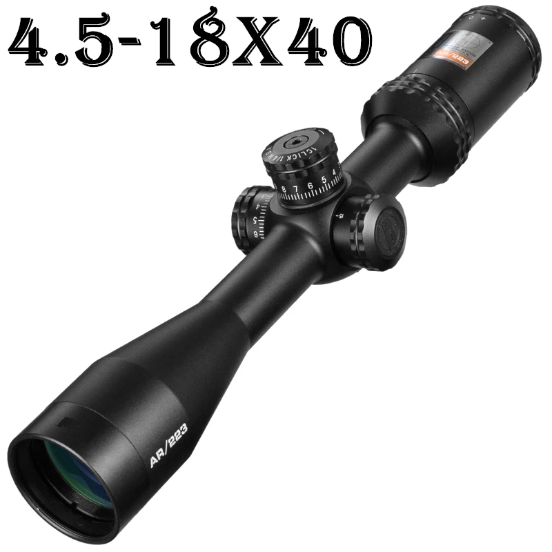 1-4x24 AR оптика Drop Zone-223 сетка 4,5-18x40 тактический прицел с целевыми башенками охотничьи прицелы для снайперской винтовки