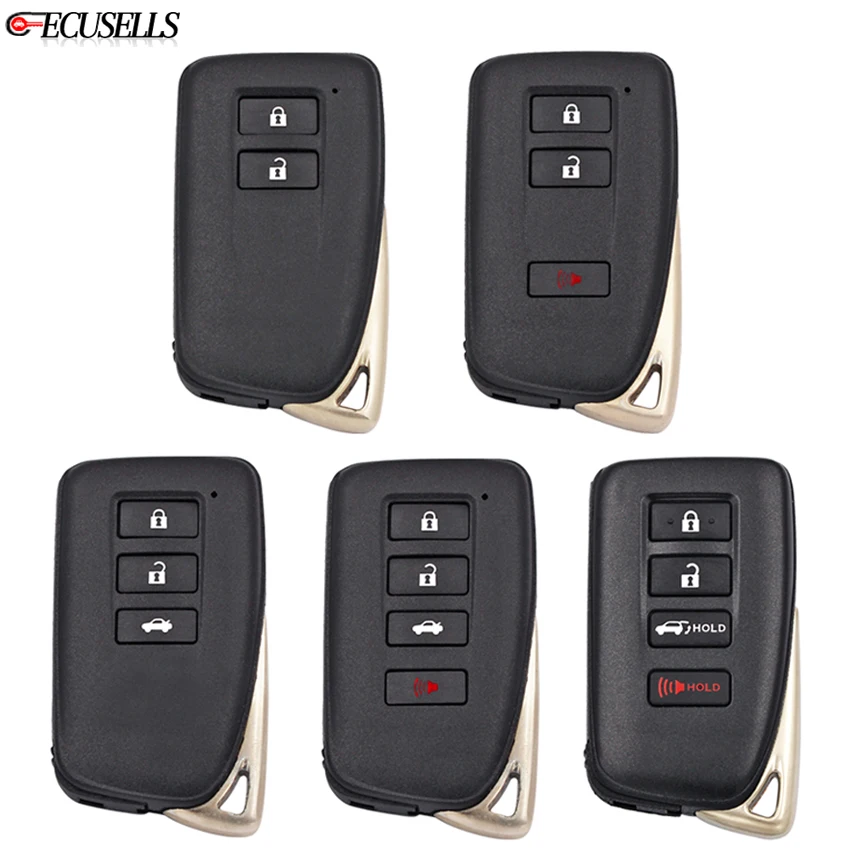 Чехол для автомобильного ключа с дистанционным управлением и кнопкой 2/3/4 Lexus ES350
