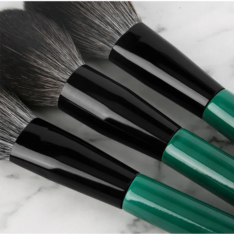 Набор кистей для макияжа кисточки тонального крема пудры румян теней с