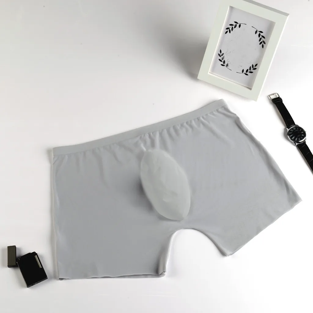 Бесшовное белье для мужчин трусы 2020 мужские боксеры Cueca Masculina U Pouch трусики геев Ropa