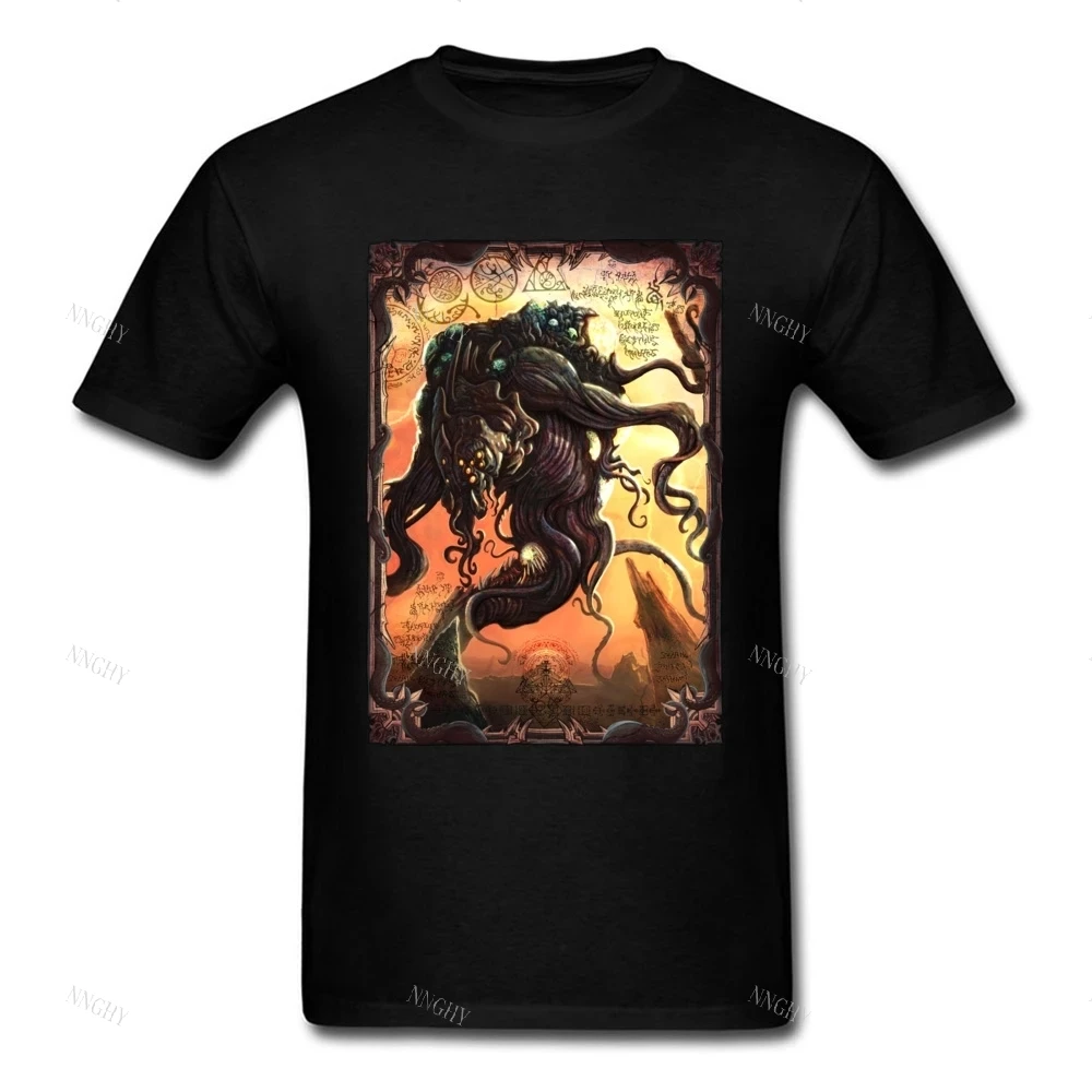 Уличная футболка с надписью Великая древняя Yog Sothoth|Мужские футболки| |