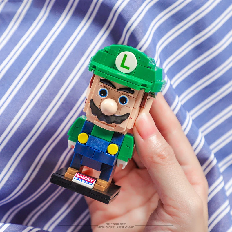

Anime Characters Game Characters Mini Building Blocks Cartoon Detachable Doll DIY Diamond Brick Assembling Toys Children's Gifts