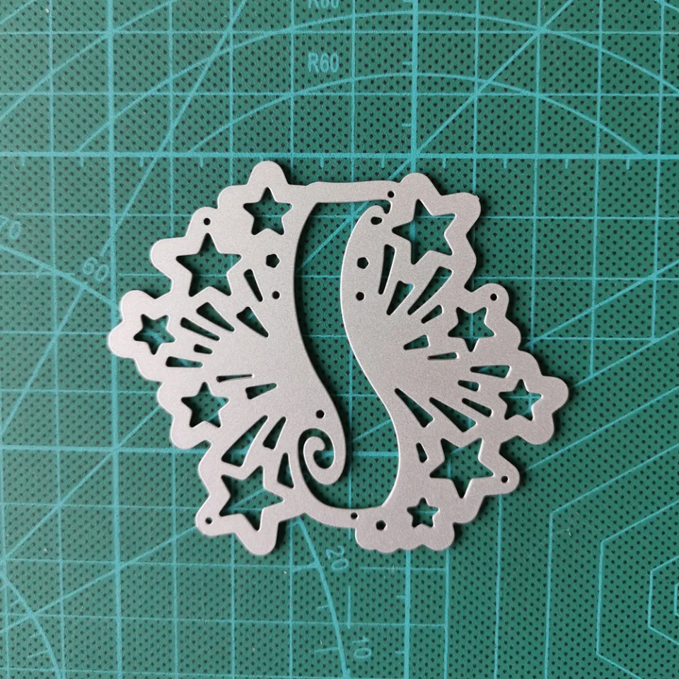 Banner Metal Cutting Dies Scrapbook Star Decoration Album Knife Mold Stencil Templates Card Craft Making Embossing | Дом и сад