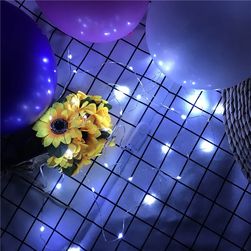 Рождественская/Пасхальная лампа s 1 м/2 м водонепроницаемая медная Сказочная