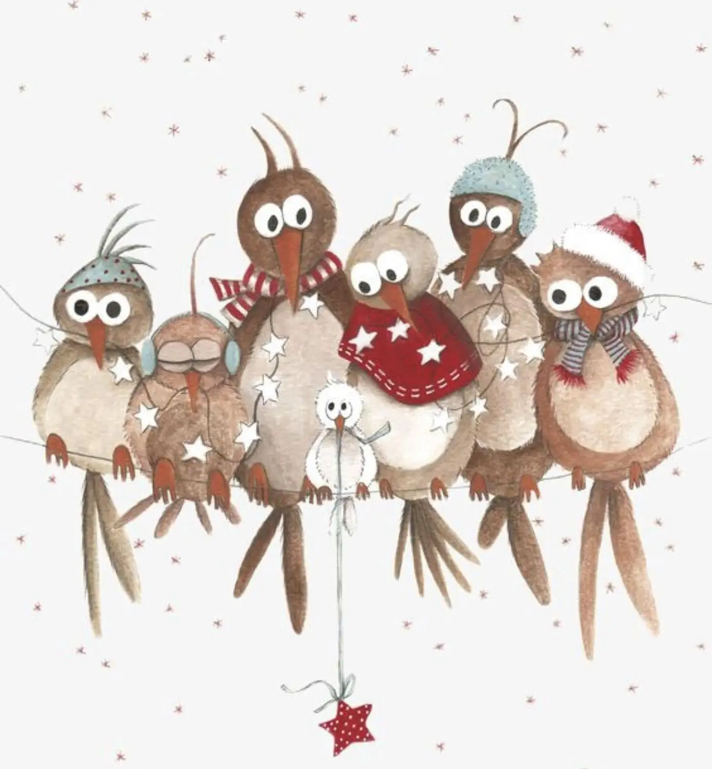 10x8 прозрачные штампы с множеством птиц для скрапбукинга самостоятельного