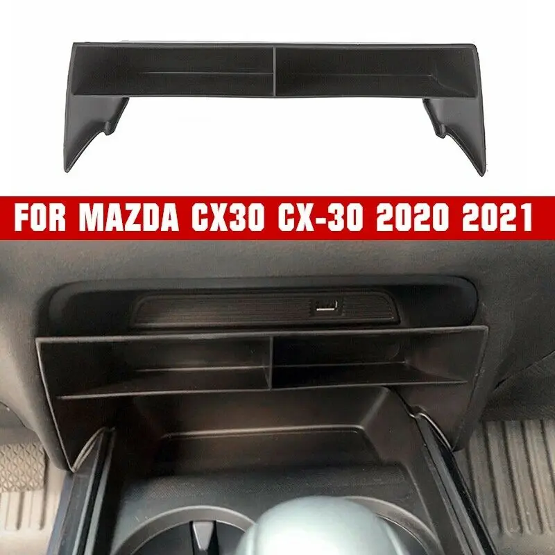 Съемный ящик для Mazda CX30 инструмент хранения телефона черный Центральный пульт