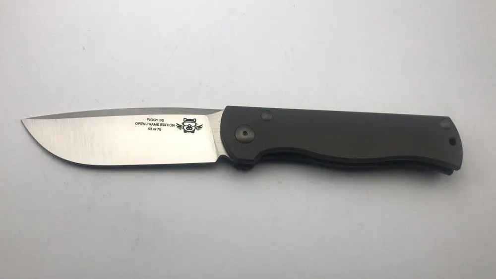 Сатиновый большой тактический нож комар для щенков титановый M390 складной