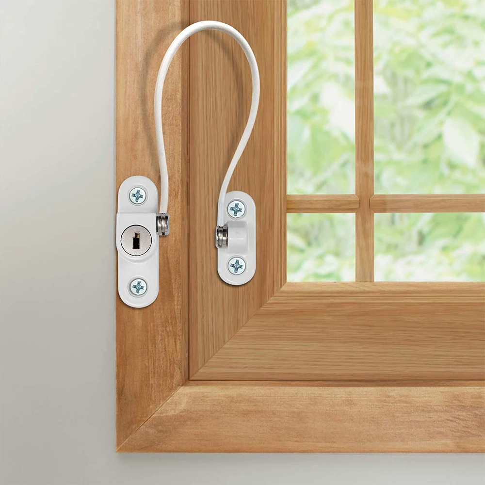 4 шт./8 шт. оконные замки из нержавеющей стали для безопасности детей|Замки и