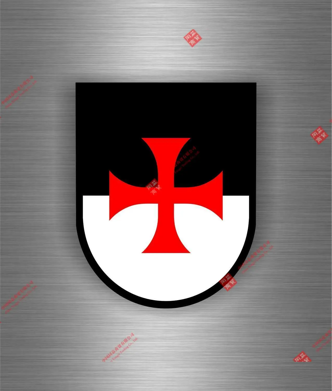 Индивидуальная наклейка для автомобиля байкера мальтского щита страйкбола