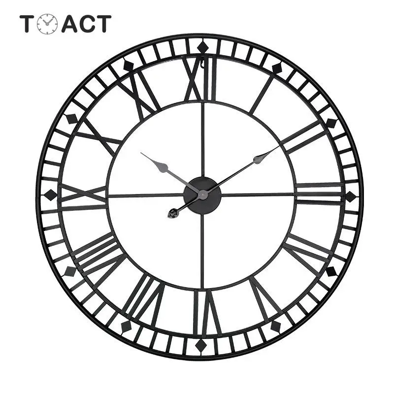 80 см большие настенные часы современный дизайн для домашнего декора офисные