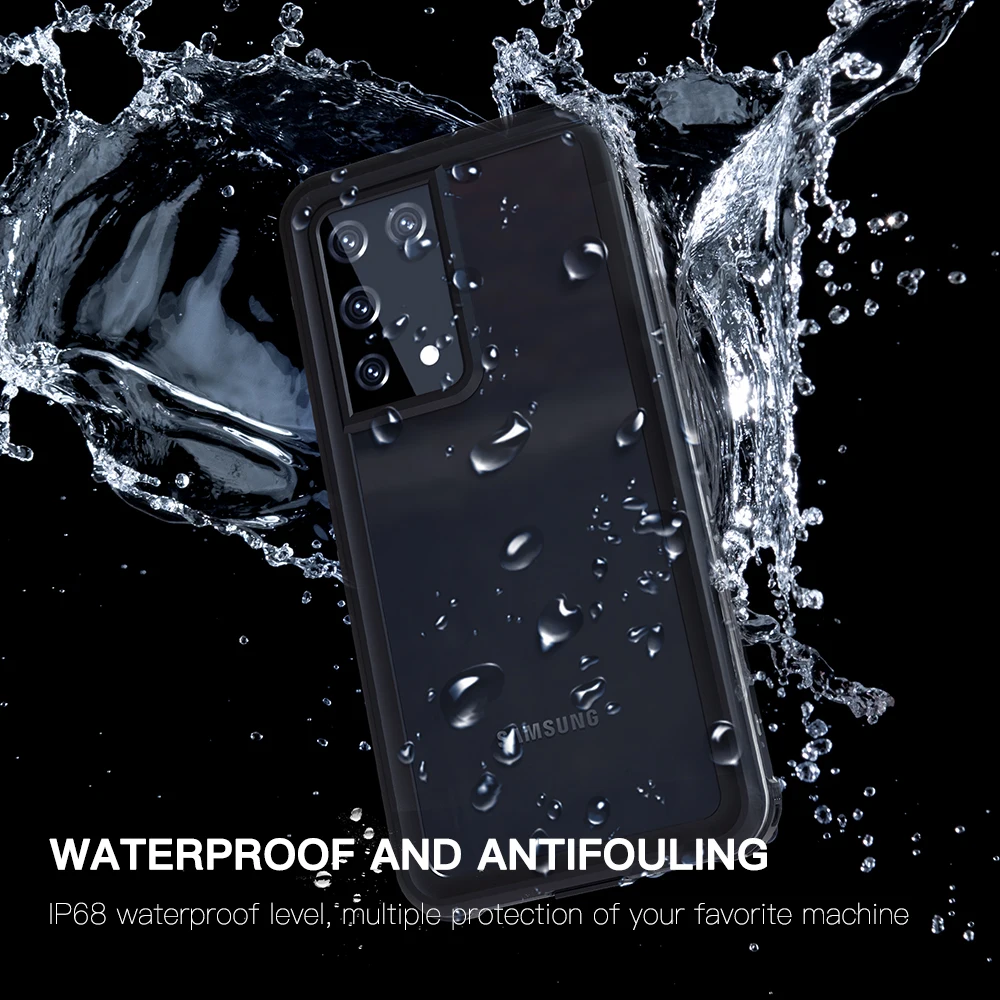 

Водонепроницаемый чехол для телефона Samsung Galaxy S21 Ultra S21 Plus
