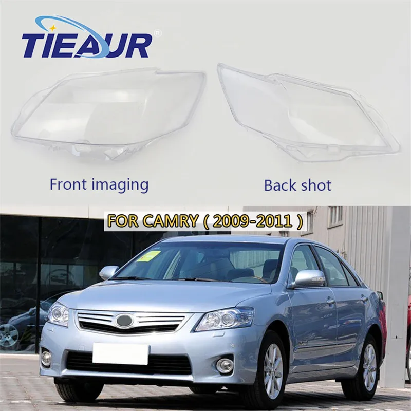 4 двери Автомобильная фара пластиковая прозрачная крышка объектива для Camry 06-19
