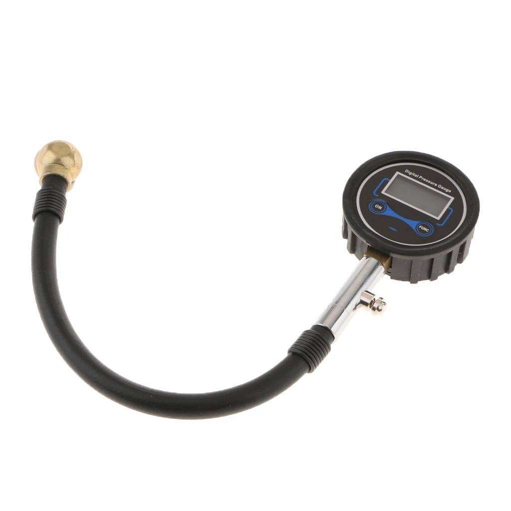 

Digital LCD Tyre Tire Air Pump Pressure Gauge Tester 200PSI Car Van