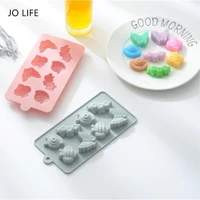 jo life cartoon butterfly insects cake decoration tool snails cake mold fondant chocolate mold