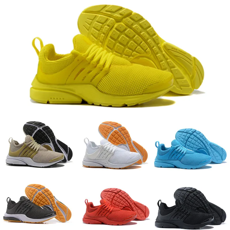 2019 Топ AIR PRESTO 5 BR QS дышащие черные белые желтые красные мужские туфли Prestos