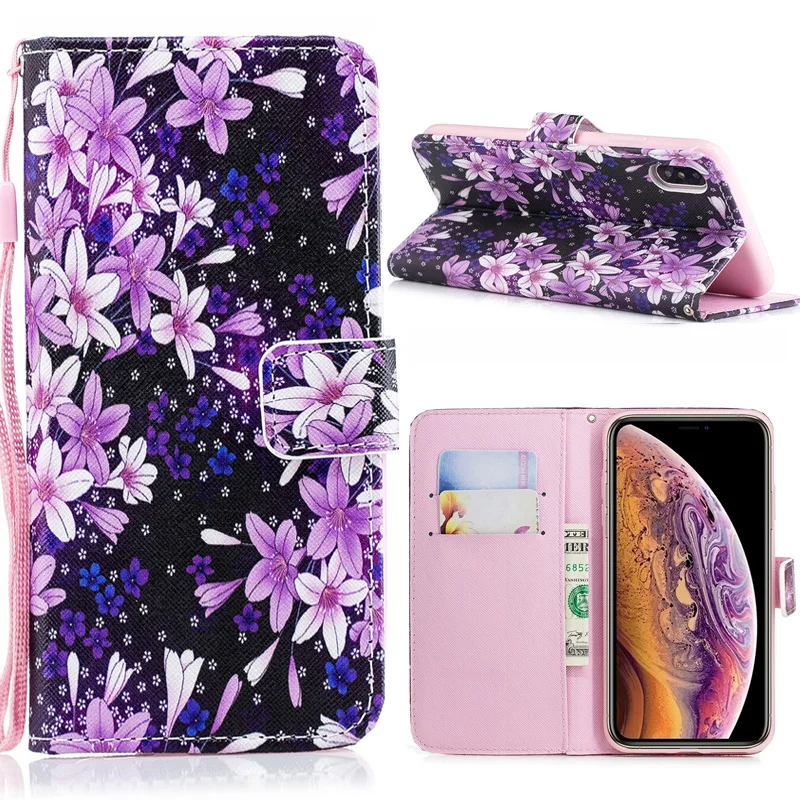 Роскошный кожаный кошелек флип-чехол для телефона iPhone 11 Pro X XR XS MAX 8 8Plus 7 7Plus 6 6S Plus 5G 5s SE