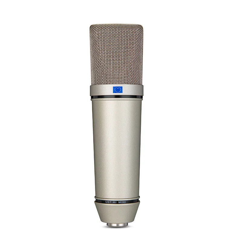 

U87 Condenser Microphone Set Advanced Studio Grade Large Diaphragm Intelligent Noise Reduction Live gaming Microphone