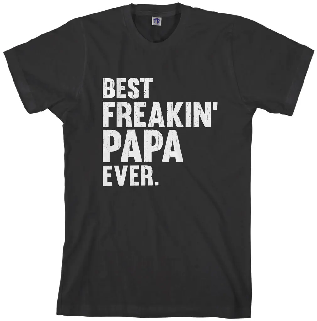 Threadrock Мужская лучшая футболка Freakin Papa Ever подарок дедушка|Мужские футболки| |