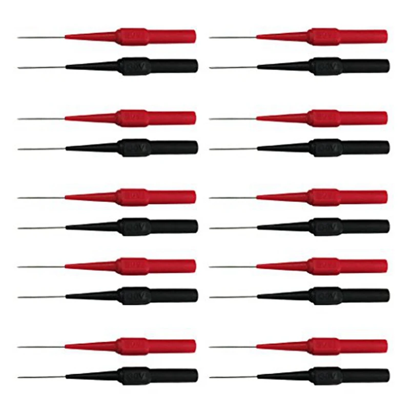 20 шт. иглы с наконечником из нержавеющей стали датчики для мультиметра Тестовые