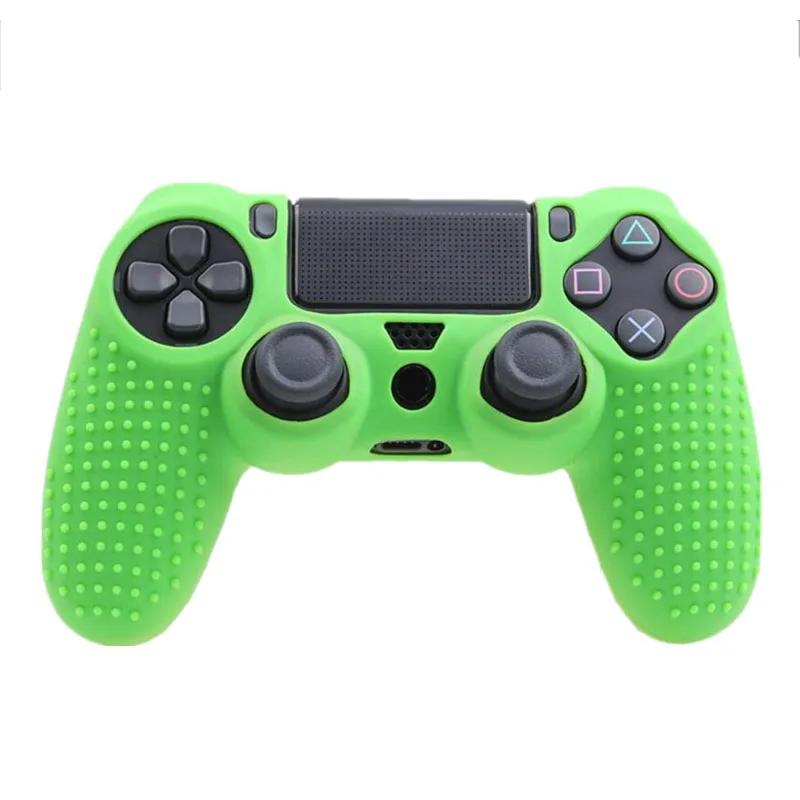Противоскользящий силиконовый чехол для sony playstation Dualshock 4 PS4 Pro тонкий контроллер Мягкая силиконовая гелевая Резина чехол