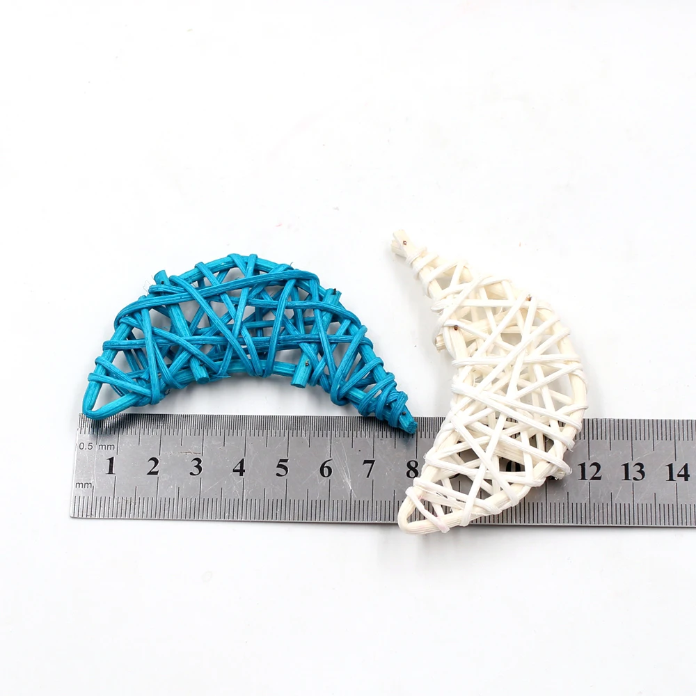 

10Pcs/lot 3cm Artificial Straw Ball For Birthday Party Wedding Decoration Rattan ball Christmas Decor Home Ornament Supplies