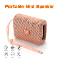 2021 tg313 new portable bluetooth speaker wireless bass subwoofer waterproof outdoor speakers boombox tf usb stereo loudspeaker
