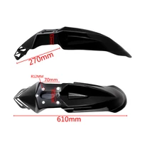 universal plastic front fenders mudguard fender for motorcycles crf150230f xr125 klx125 klx250 sx exc xcf sxf smr mud guards