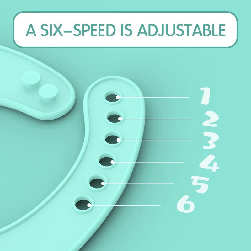 Мягкий силиконовый нагрудник для кормления 1 шт. водонепроницаемые регулируемые