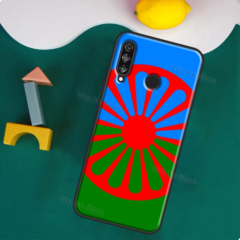 Цыганский флаг рома для Huawei P20 Lite P30 P40 Pro P Smart 2019 2021 Nova 5T чехол Honor 50 10i 20 8A 8X 9X |