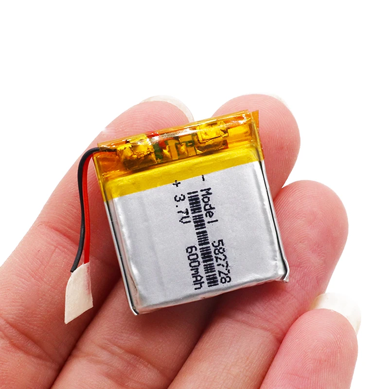 4 шт 3 7 V 600mAh 582728 Перезаряжаемые литий-полимерный аккумулятор li-ion Батарея для Q50 G700S