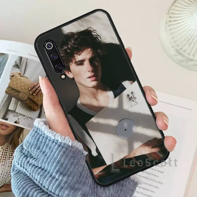

star Timothee Chalamet Phone Case For Xiaomi Redmi 7 9t 9se k20 mi8 max3 lite 9 note 8 9s 10 pro