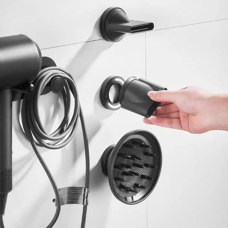 Настенный держатель для сушки волос|Детали приборов личной гигиены| |