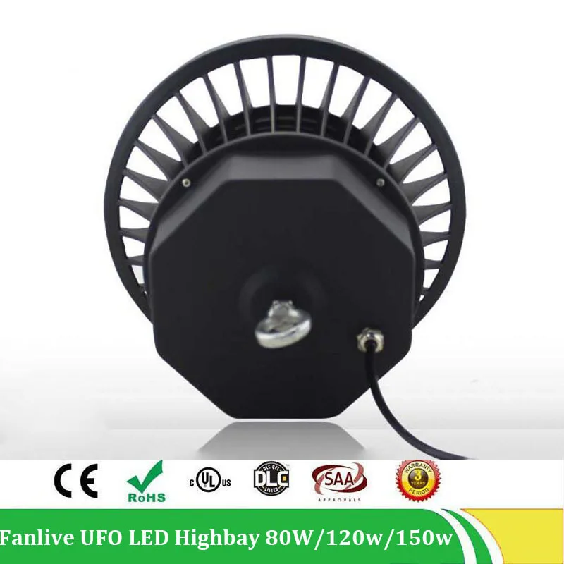 Светодиодный светильник Highbay 80 Вт 100 120 150 200 85 265 в IP65 светодиодный подвесной