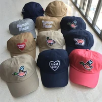 human made polar bear embroidery baseball cap dad hats for women men summer sun beach hat ladies trucker caps designer visors