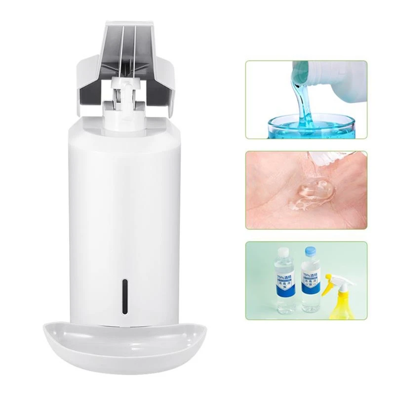 

Ручной дозатор мыла K1KA, контейнер для мытья шампуня, лосьона, 1000 мл