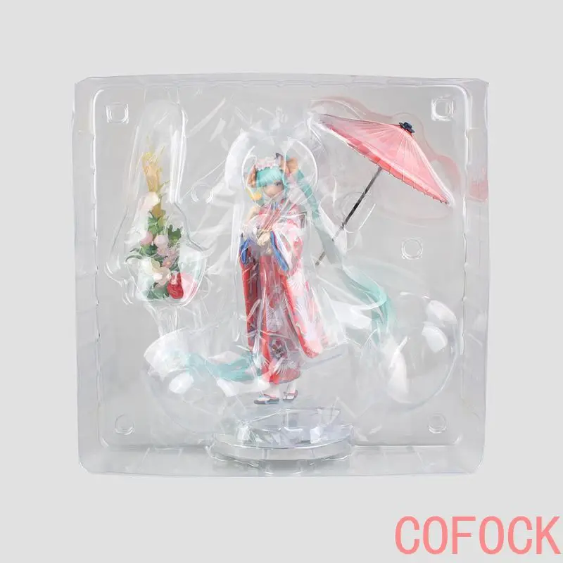 23 см Hatsune Miku кимоно ПВХ сексуальная девушка японского Аниме Фигурки игрушки для