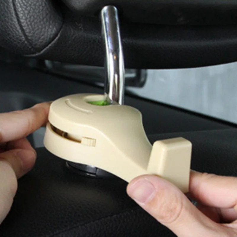 

2Pcs Universal Car Truck Suv Seat Back Hanger Organizer Hook Headrest Holder Backrest Hook For Automobile