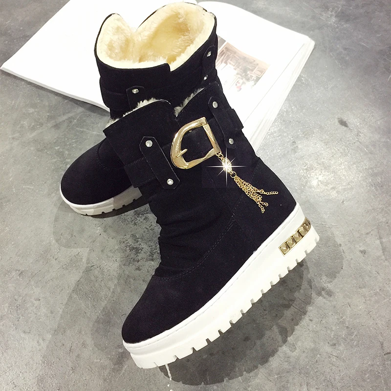 

2020 Winter New Snow Boots Women's Boots Women's Tube Casual Bow Snow Boots Warm Cold Burning Feet Women's Boots Cotton Shoes