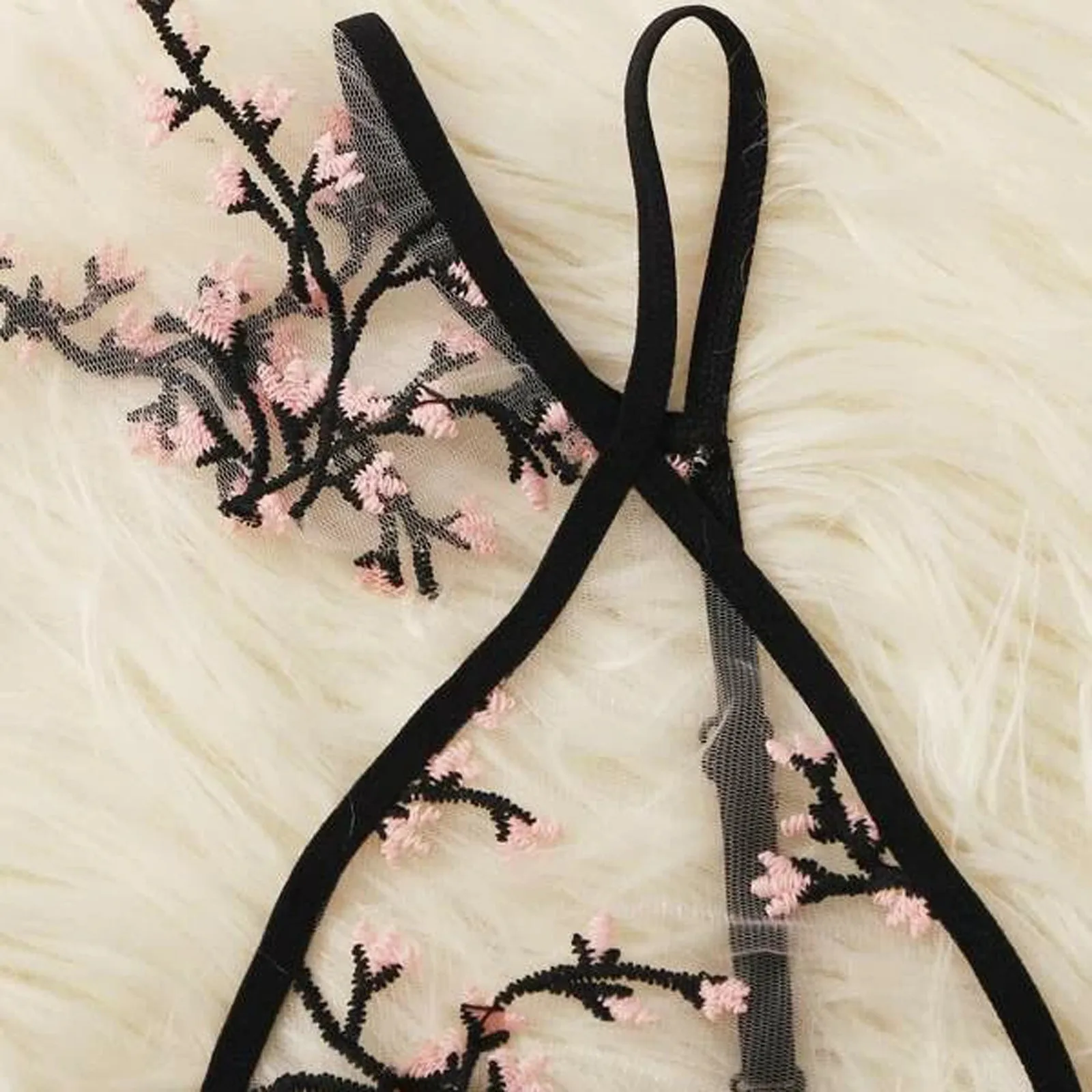 

Panties Ladies Sexy Underwear Lace Embroidery Bra Underwear Sexy Small Floral Underwear Completo intimo #sr