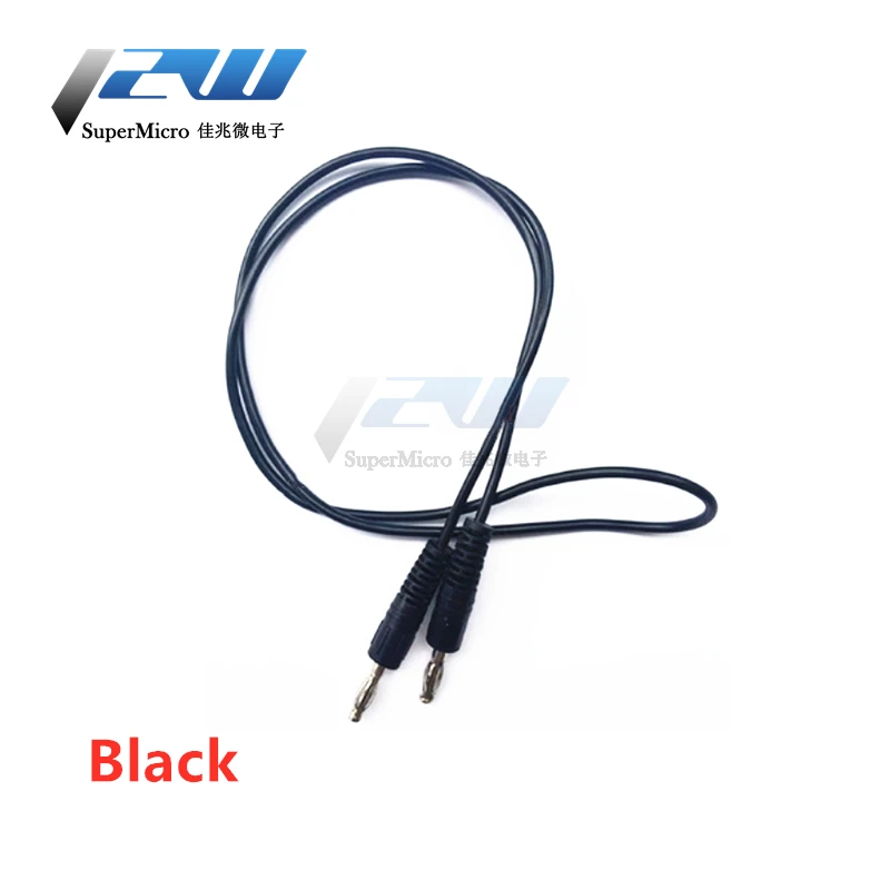 2 шт./лот зажимы типа Аллигатор 4 мм штекер банана в мультиметр Тестовый Кабель