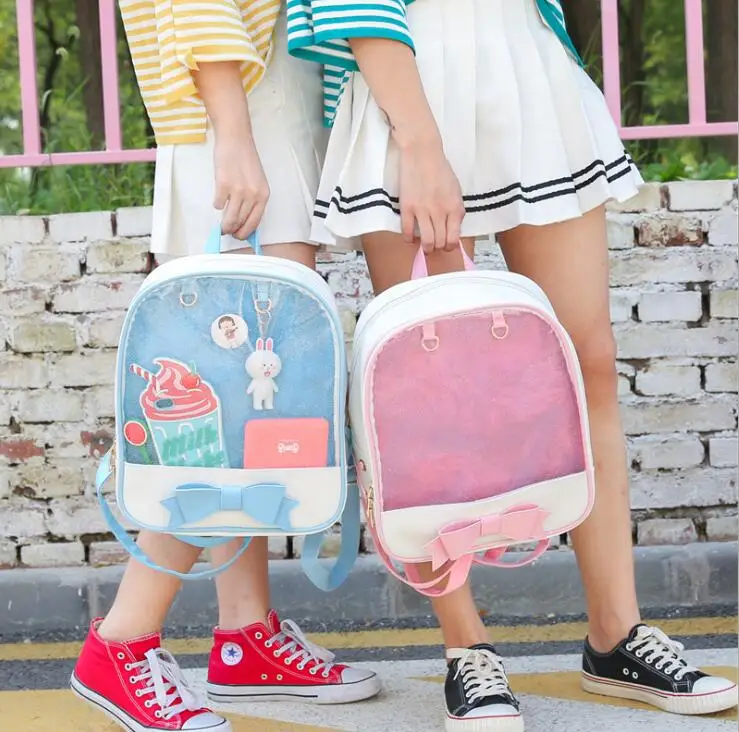 

Bow backpack purse cute backpack women mini backpack