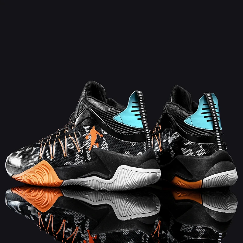 Мужская и Женская Ретро Баскетбольная обувь высокие кроссовки пара